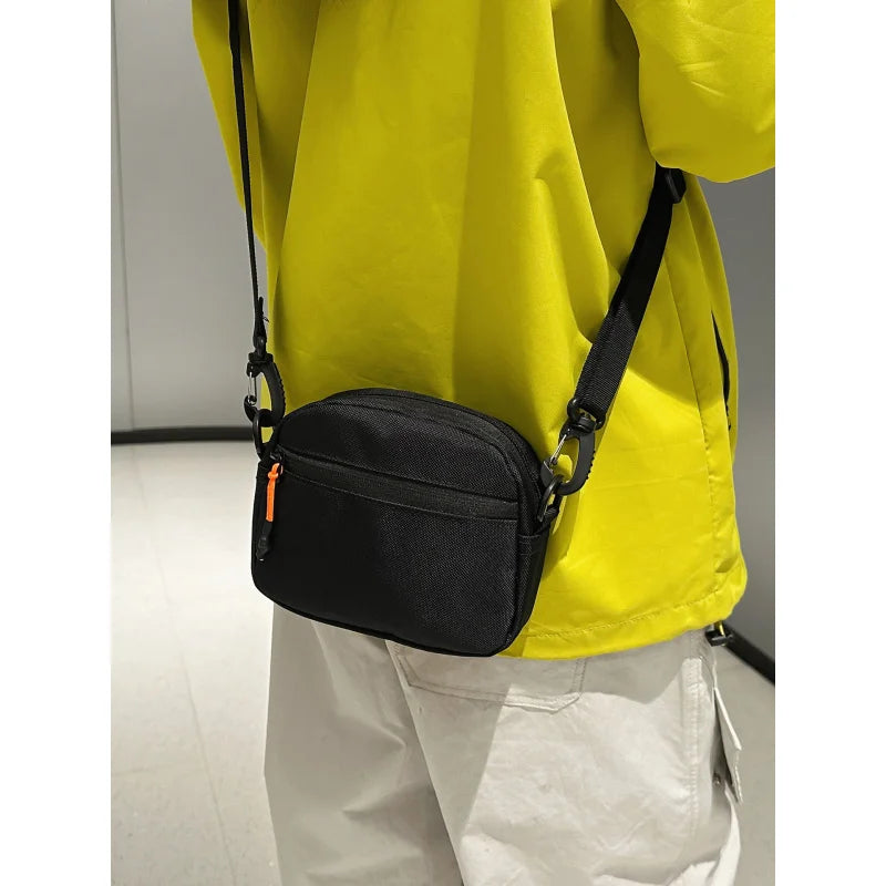 Nixie Unisex Nylon Crossbody Bag – Lightweight Japanese Style Crossbody Shoulder Bag Nixie