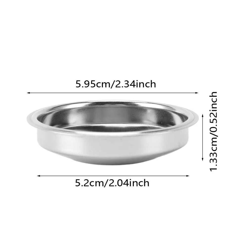 51mm Stainless Steel Coffee Portafilter Basket – Reusable Coffee Filter Basket Nixie