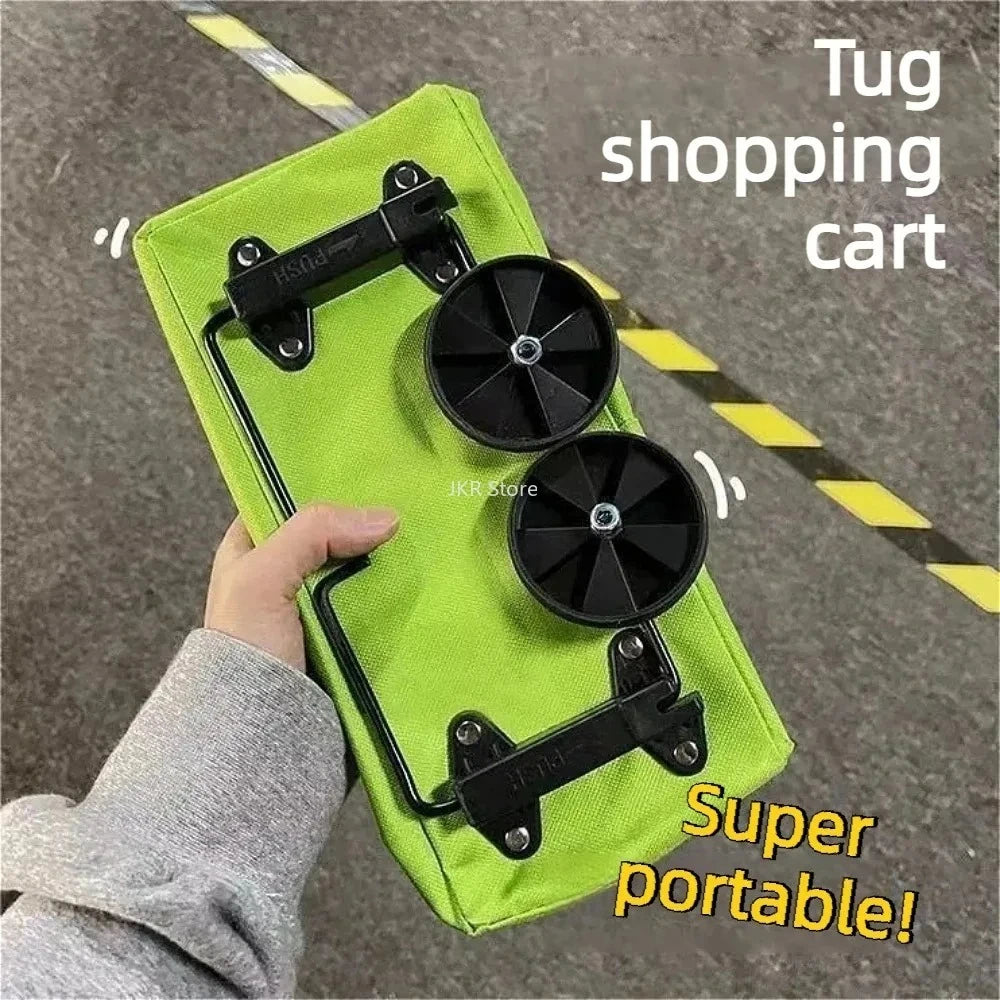 Folding Shopping Trolley – Lightweight Portable Grocery Cart Folding Shopping Trolley Nixie