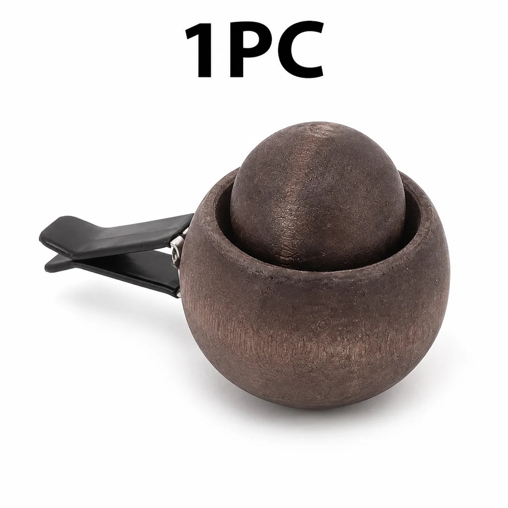 Mini Wooden Scent Diffuser – Car, Home & Office Aroma Holder