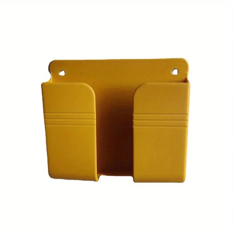 Wall Mounted Phone & Remote Holder – Kitchen Bathroom Bedroom Wall Storage Holder Nixie yellow