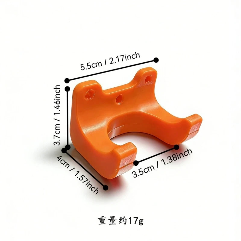 Space-Saving Garden Tool Hanger Plastic Wall Hook Rack