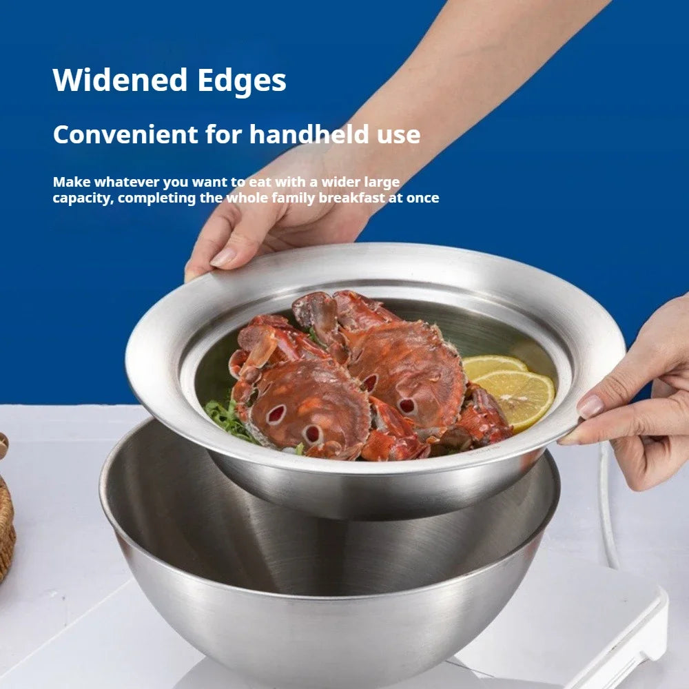Stainless Steel Steam Tray & Noodle Drainer for Pot Steam Tray Nixie