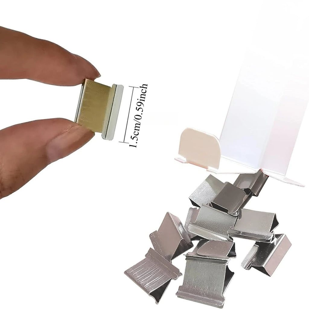 Paper Clip Dispenser with 50 Steel Clips | Desktop Organizer Paper Clip Dispenser Nixie