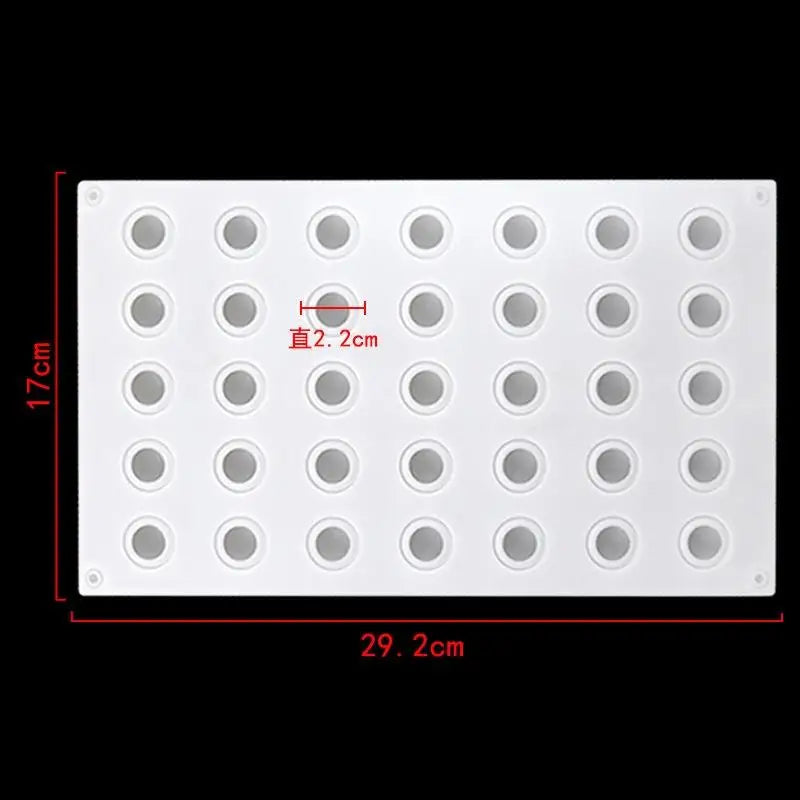 35-Grid Silicone Meatball Maker Mold – Non-Stick DIY Ball Mold Silicone Baking Mold Nixie