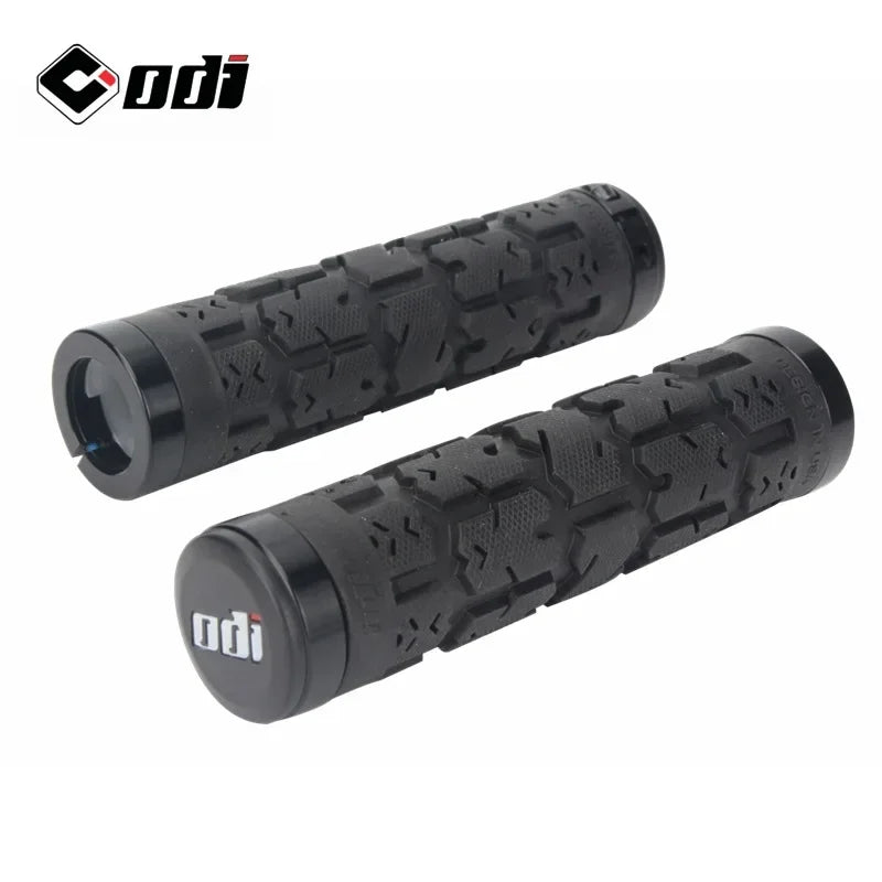 ODI MTB Lock-On Bike Grips – Ergonomic Non-Slip Handlebar MTB Handlebar Grips Nixie ODI black ring GRIP