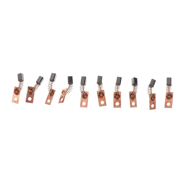 10pcs Micromotor Carbon Brushes 3×3×4.5mm – Motor Replacement Motor Replacement Parts Nixie
