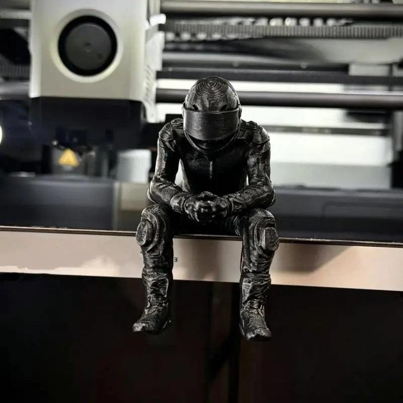 Racing Figurine 3D Miniature Desk Ornament | Gaming Room Decor Decorative Figurine Nixie