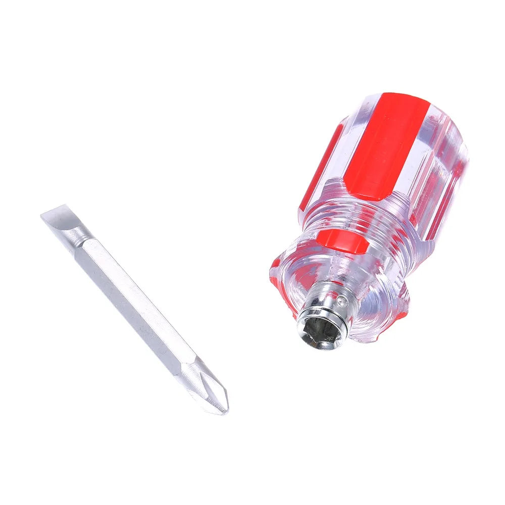 5-Pack Mini Stubby Screwdriver Set – Phillips & Flat Head