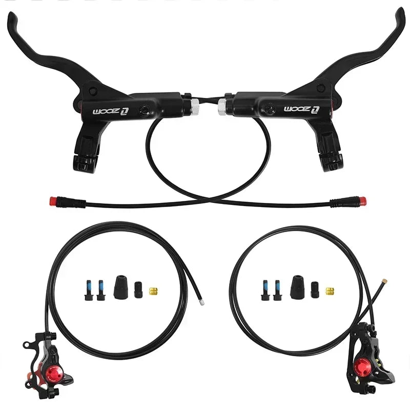 ZOOM HB775E Hydraulic Disc Brake Set 2-Piston MTB E-Bike BMX