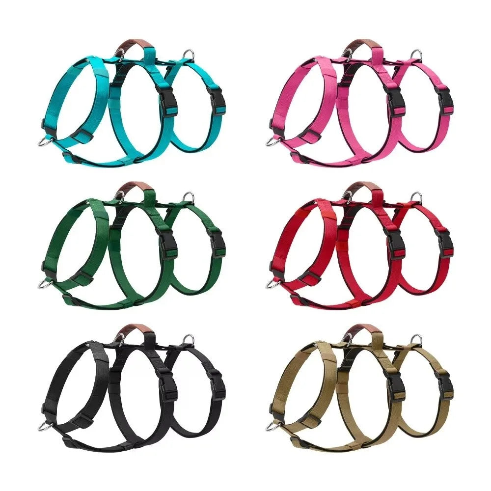 No-Pull Dog Harness Adjustable Nylon Vest for Large Dogs Dog Harness Nixie