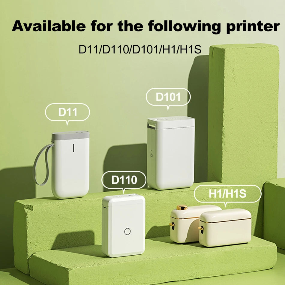 Niimbot Gift Box Label Rolls – Colorful Stickers for D11 D110 D101 Thermal Label Rolls Nixie