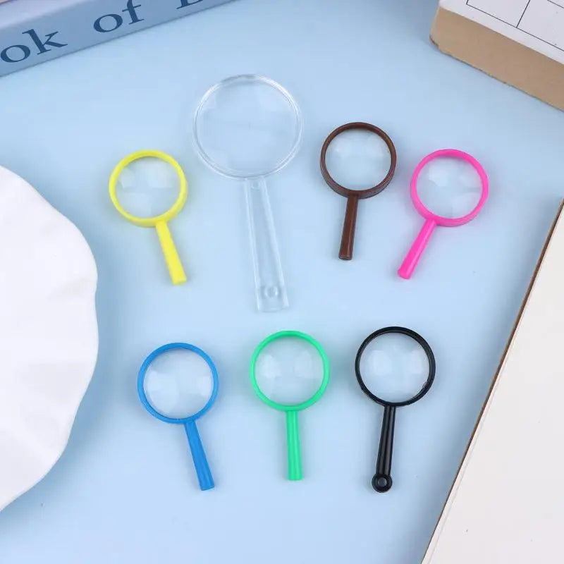 10-Pack Mini Magnifying Glass for Kids – School & Outdoor Science Kids Magnifying Glass Nixie
