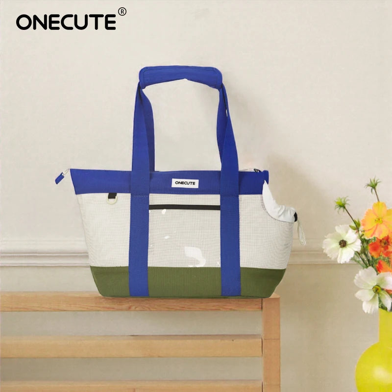 Breathable Pet Shoulder Carrier Bag – Travel Tote for Cats & Dogs Pet Carrier Bag Nixie