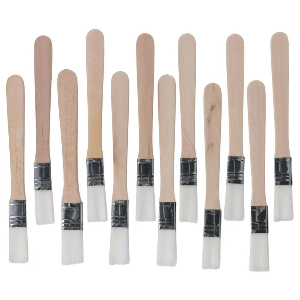 0.5" Nylon Bent Head Paint Brush – 1 or 12 Pcs | Nixie