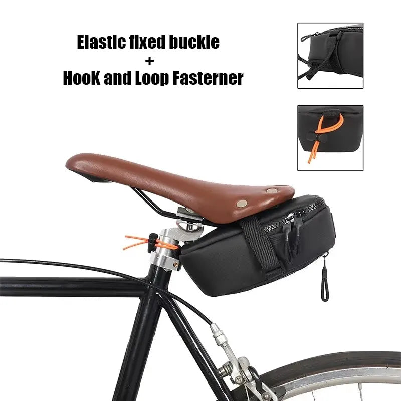 900D Bike Saddle Bag – Lightweight Waterproof Cycling Seat Bag Cycling Saddle Bag Nixie