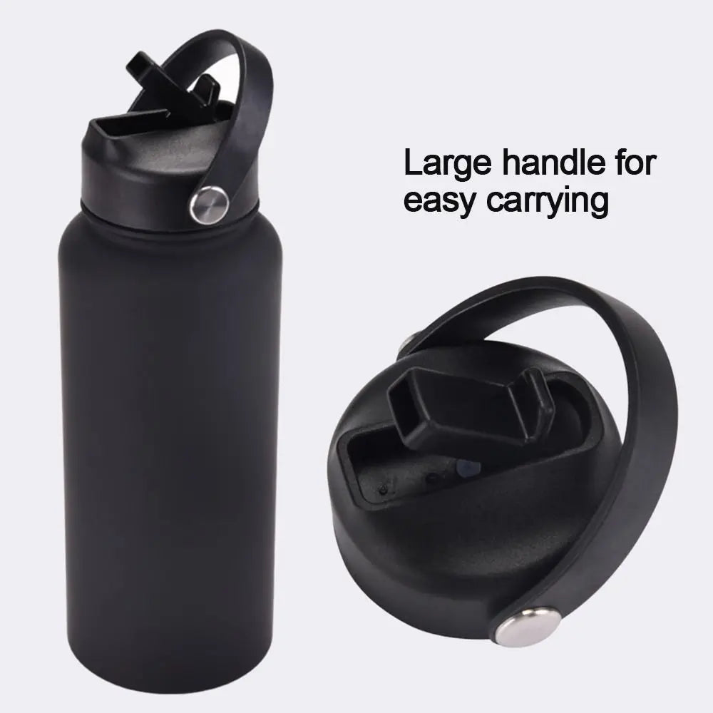 BPA-Free Wide Mouth Bottle Replacement Lid with Spout & Handle Bottle Replacement Lid Nixie