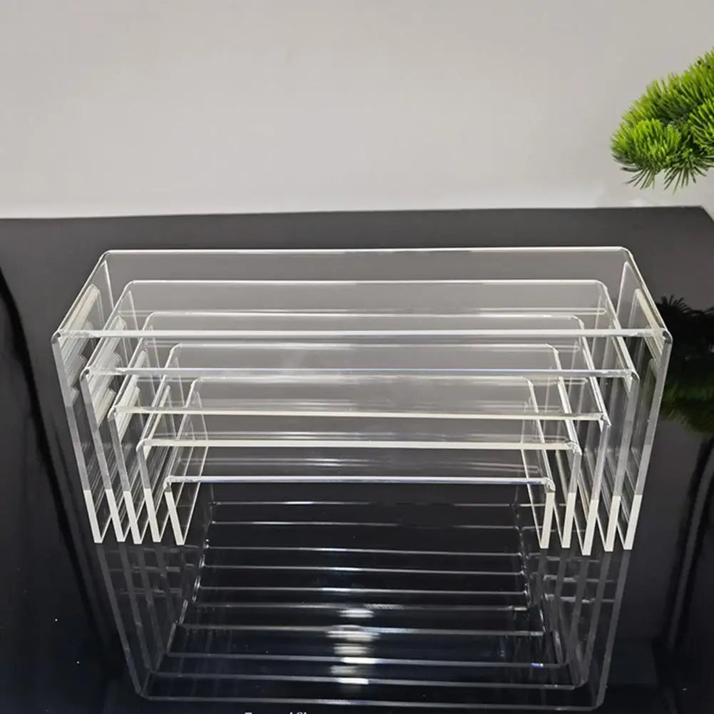 Clear Acrylic Display Risers – Tabletop Stand for Desserts & More Acrylic Display Riser Nixie
