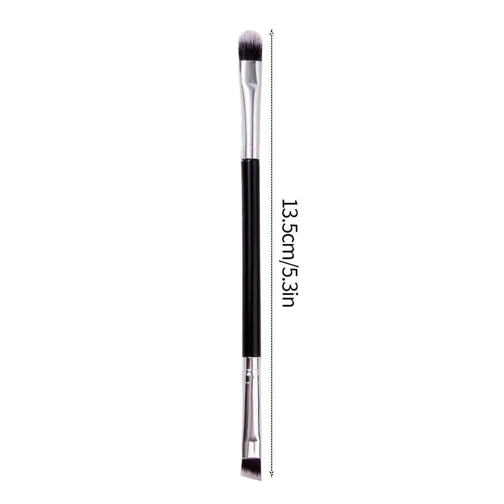 2pcs Double-Ended Eyeshadow & Eyebrow Makeup Brush Set Eye Makeup Brush Nixie