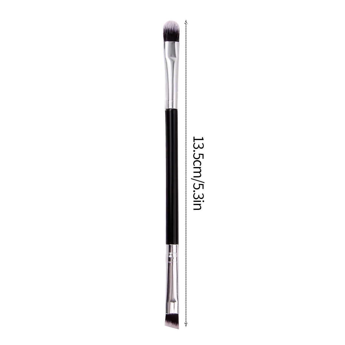 2pcs Double-Ended Eyeshadow & Eyebrow Makeup Brush Set Eye Makeup Brush Nixie
