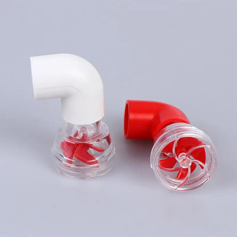 20mm Aquarium Auto-Rotating 5-Blade Wave Maker Fan Nozzle Kit Aquarium Wave Maker Nixie