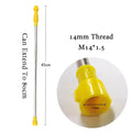 Retractable Garden Sprayer Rod 0.45–0.8m Stainless Steel Wand Garden Sprayer Wand Nixie M14 Thread