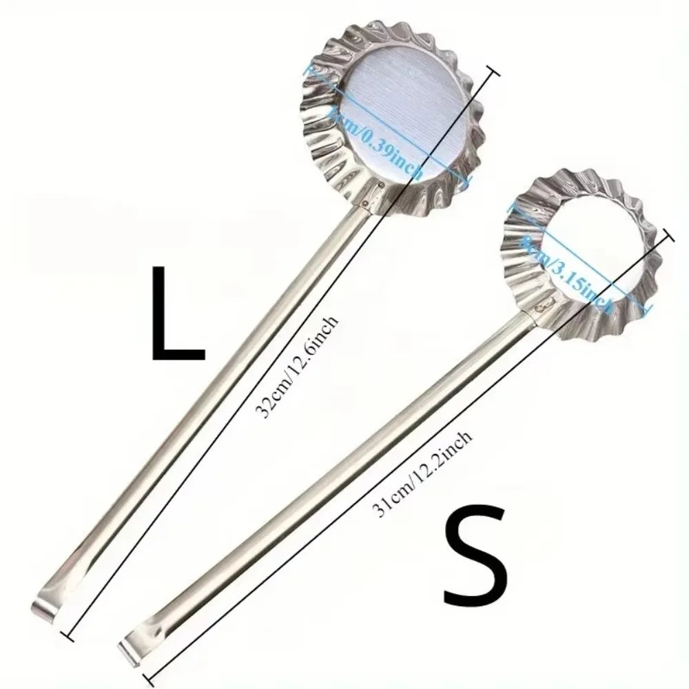 Stainless Steel Frying Mold Spoon for Potato Cakes & Fried Food Frying Mold Tool Nixie
