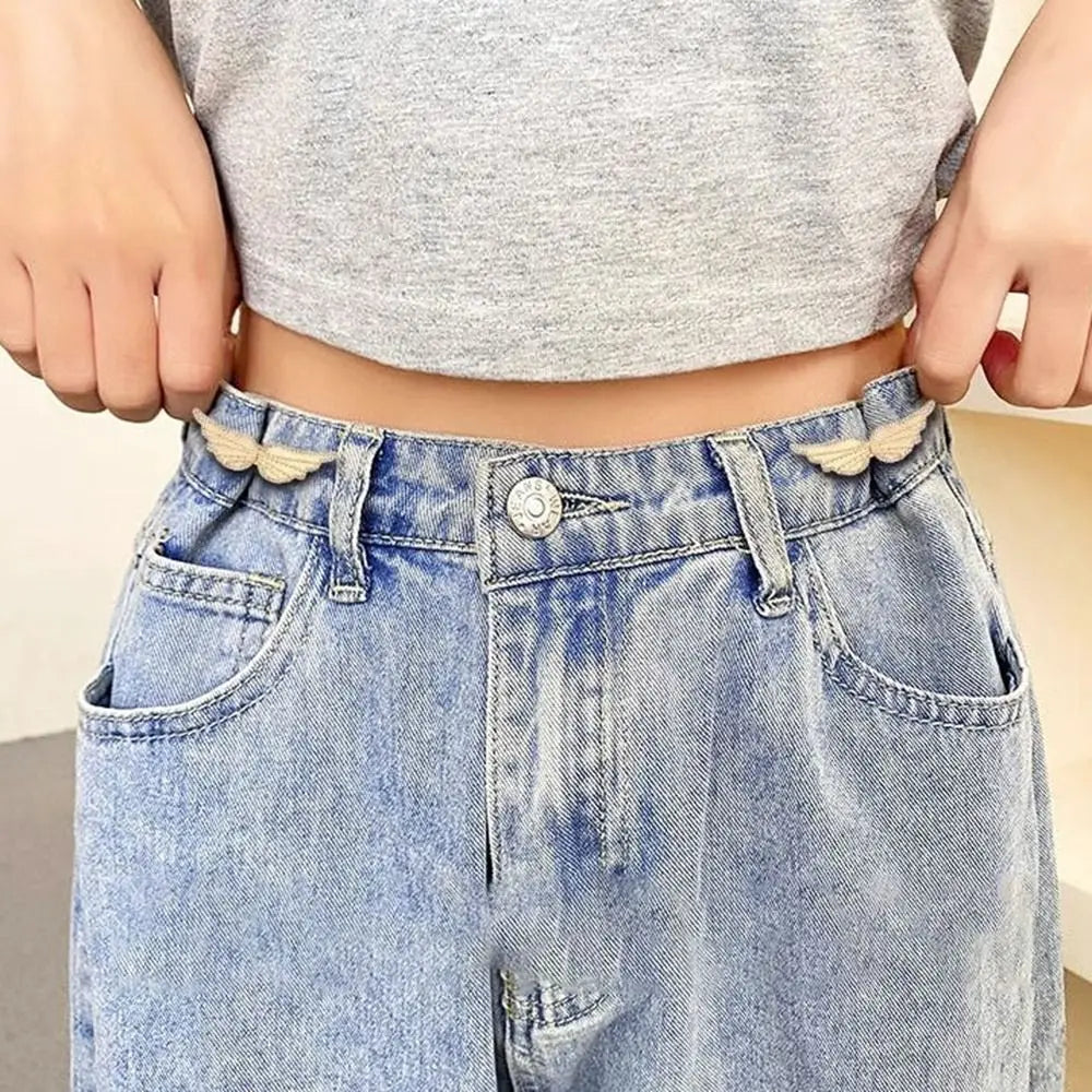 Removable Metal Waist Tightening Button Clip for Jeans | Women