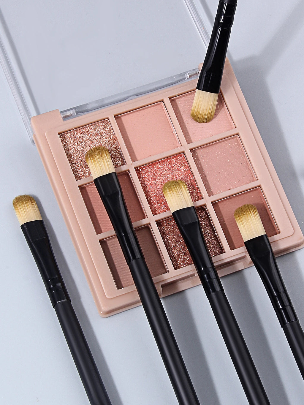 10-Piece Eye Makeup Brush Set – Eyeshadow, Liner & Brow Eye Makeup Brushes Nixie