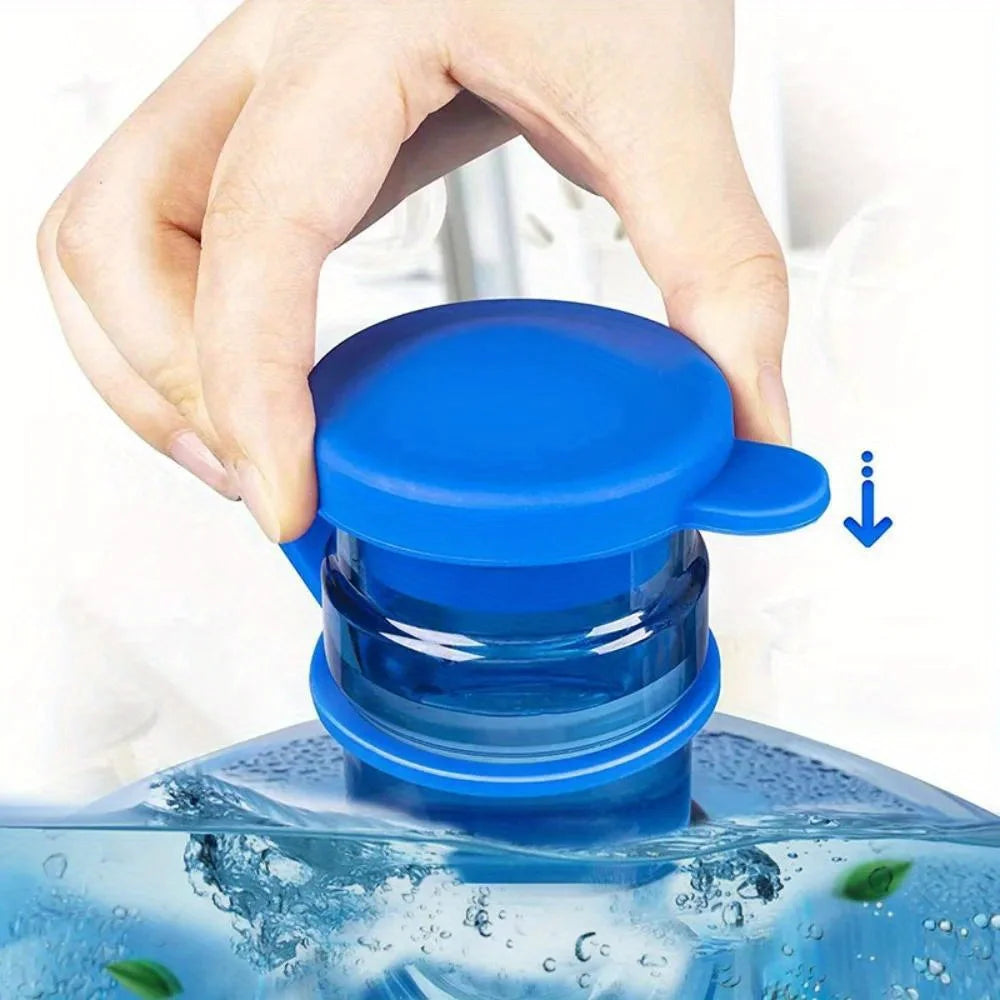 2Pcs Reusable Water Bucket Sealing Caps – Universal Anti-Dust Lids Bucket Sealing Cap Nixie