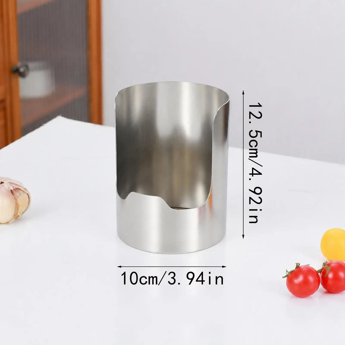 Stainless Steel Spoon Rest & Pot Lid Holder for Kitchen Utensil Holder Rack Nixie