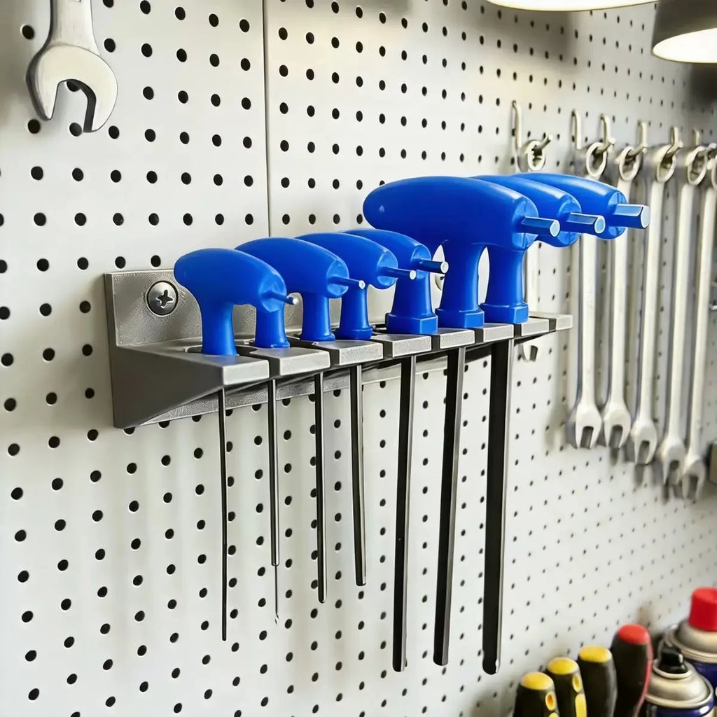 3D Printed T-Shape Screwdriver & Tool Holder Rack