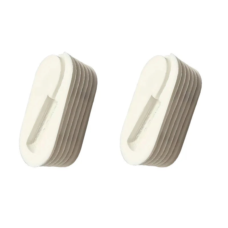 2Pcs Portable C-Type Cable Winder & Travel Cable Organizer Cable Winder Organizer Nixie 2pcs