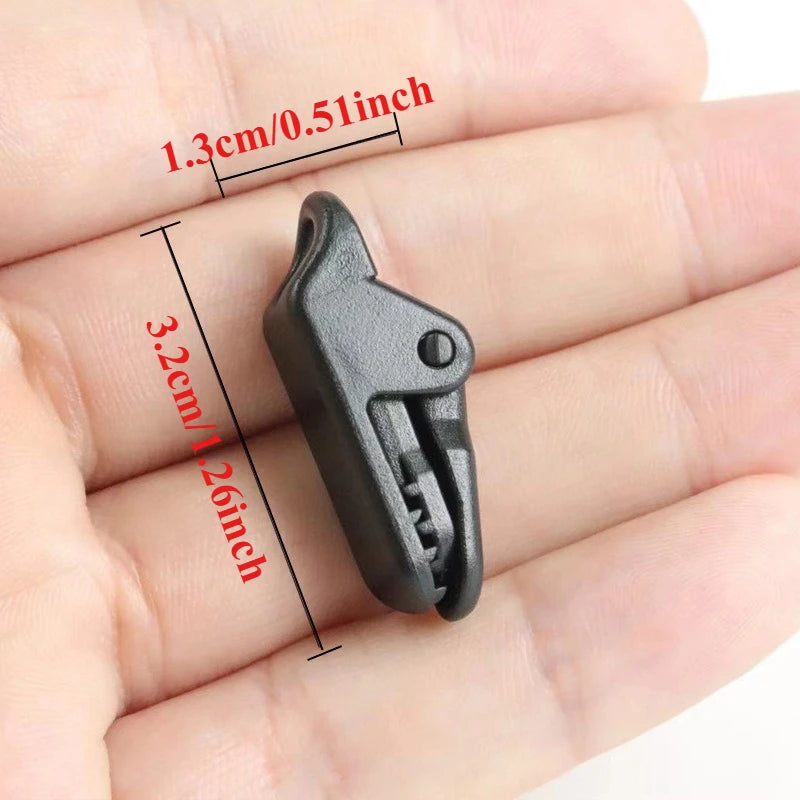 Tent Tarpaulin Clips Anti-Wind Camping Clamps 10/20 Pack Tent Tarpaulin Clips Nixie
