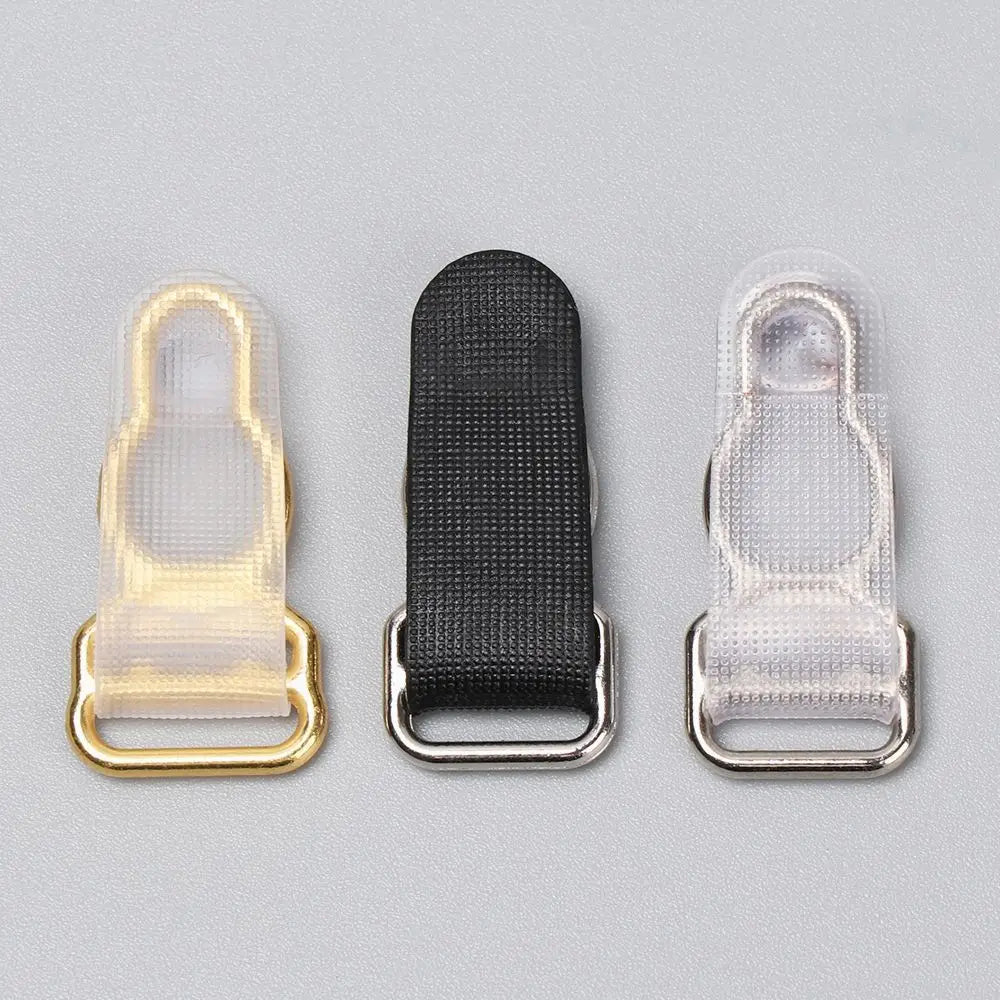 10pcs Garter Belt Clips Suspender Hooks 10/12/18mm – 3 Colors Garter Belt Clips Nixie