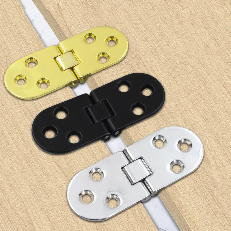 180° Flush Cabinet Hinge – Zinc Alloy Semicircle Door Hardware Cabinet Hinge Nixie
