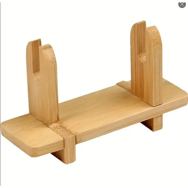 Bamboo Folding Fan Display Stand Holder | Home Decoration Fan Display Stand Nixie