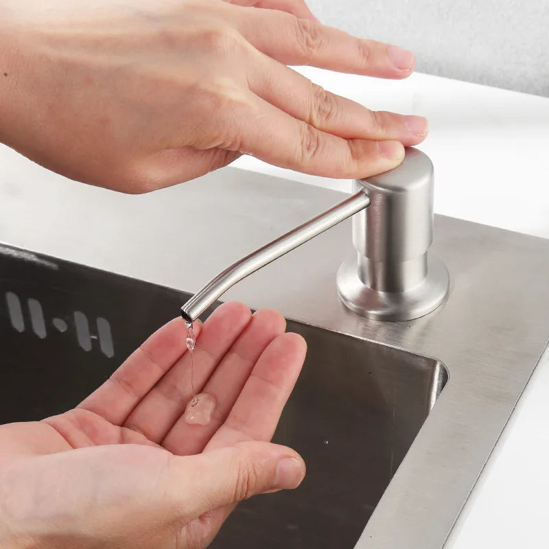 304 Stainless Steel Sink Soap Dispenser & Pump Extension Tube Soap Dispenser Nixie