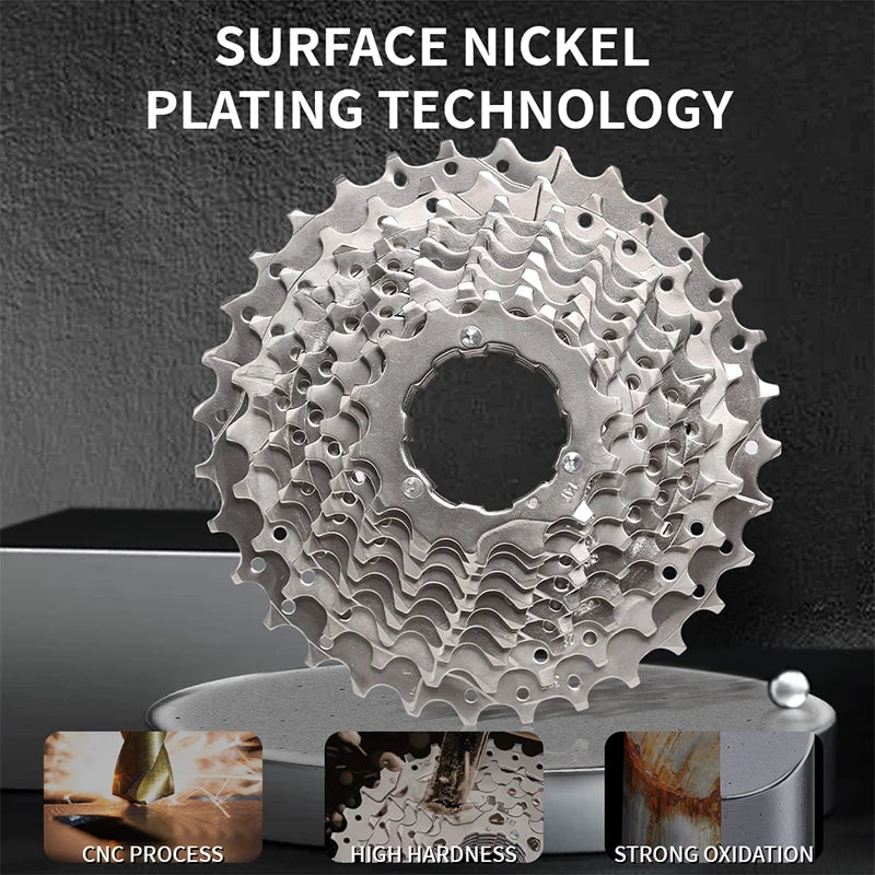 BUCKLOS Bike Cassette 8-12 Speed MTB Road Shimano HG Freewheel Bike Cassette Freewheel Nixie