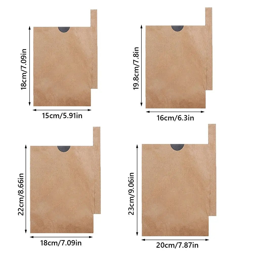 100PCS Breathable Fruit Protection Bags – Waterproof & Pest Guard Fruit Protection Bags Nixie