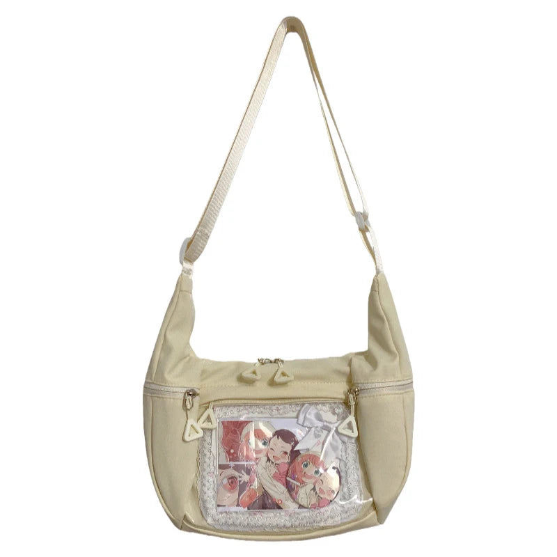 Japanese Sporty Dumpling Shoulder Bag – Large Capacity Hobo Shoulder Bag Nixie
