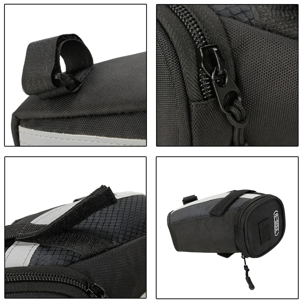 B-SOUL Ultralight Bike Saddle Bag – Large Rear Seat Storage Bag Bike Saddle Bag Nixie