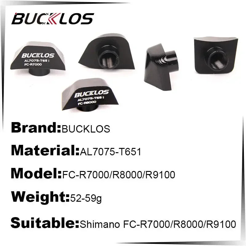 BUCKLOS 7075AL Chainring Bolts – Shimano R7000 R8000 R9100 Chainring Bolts Nixie