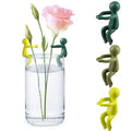 3pcs Cute Little Man Plant Support Stand – Vine & Flower Bracket Plant Support Stand Nixie 3pcs
