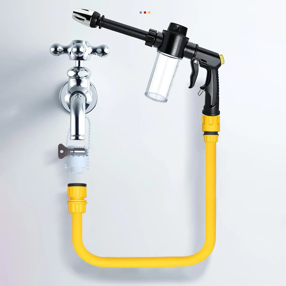 High Pressure Car Wash Foam Sprayer – Adjustable Nozzle Dispenser Car Wash Foam Sprayer Nixie