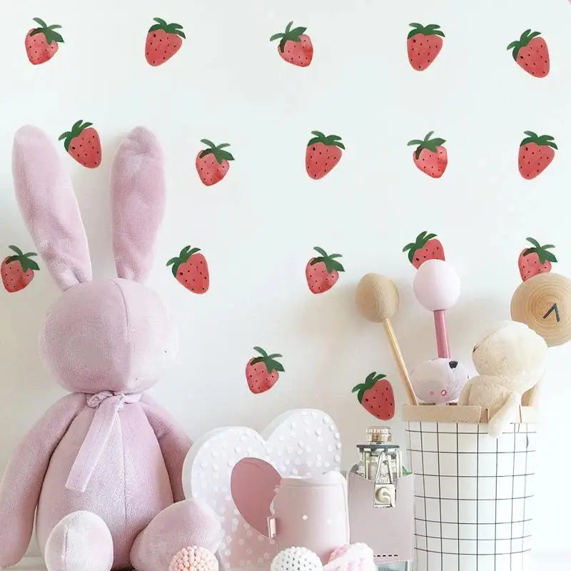 Cute Waterproof Berry Wall Stickers – Minimalist Home Decals Wall Decal Stickers Nixie