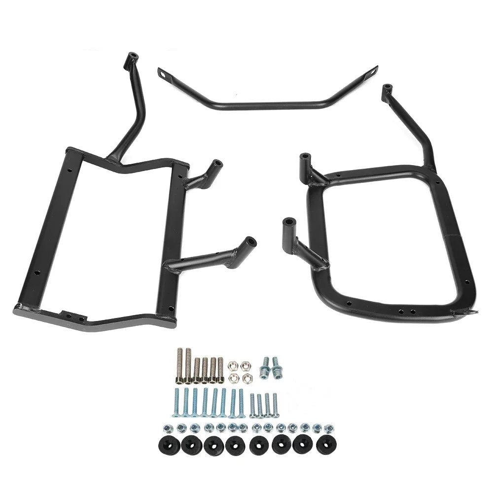 CFMOTO 800MT Side Pannier Luggage Rack 2021-2026 Aluminum Motorcycle Luggage Rack Nixie black