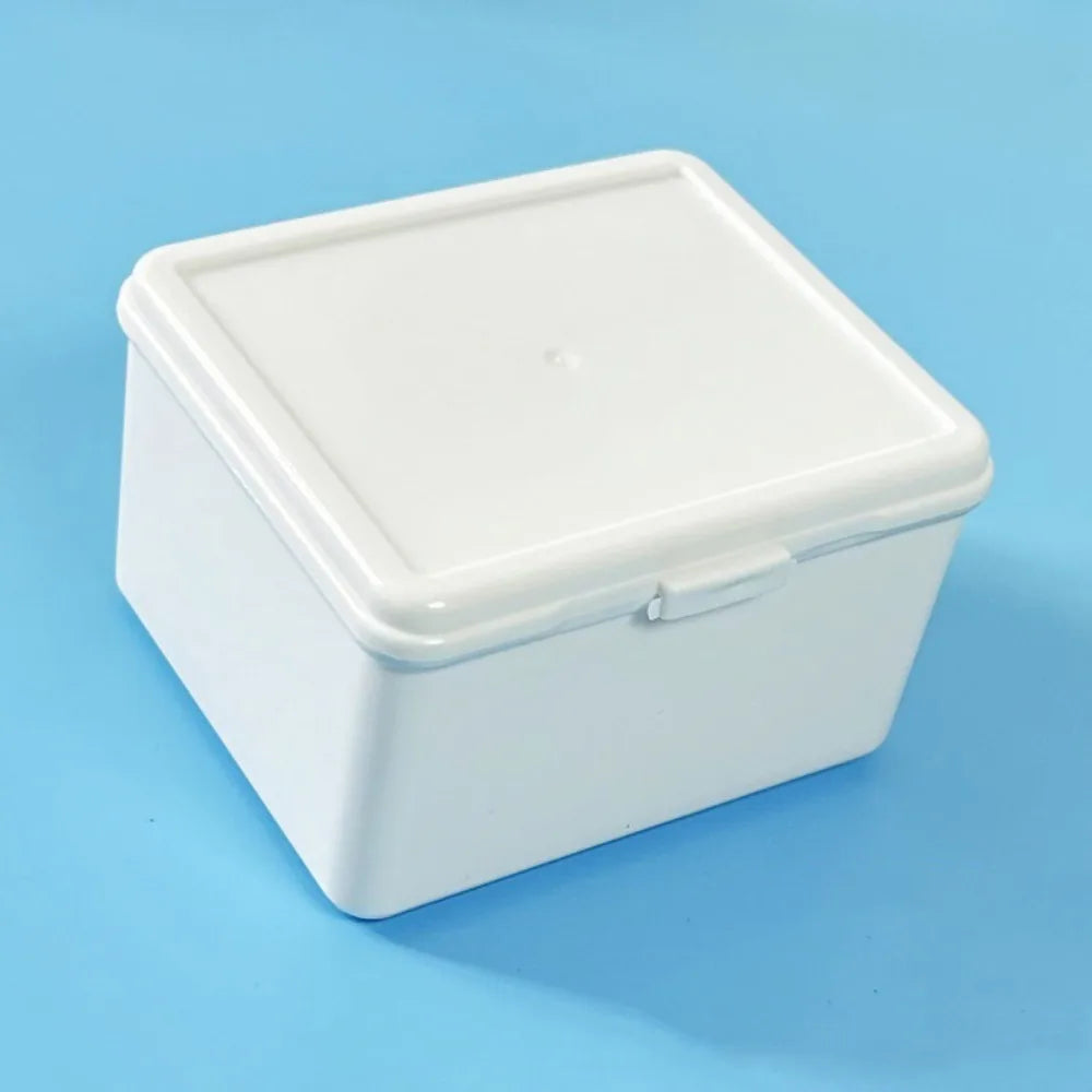 Transparent Flip Storage Box – Cards, Jewelry & Desk Organizer Flip Storage Box Nixie WHITE