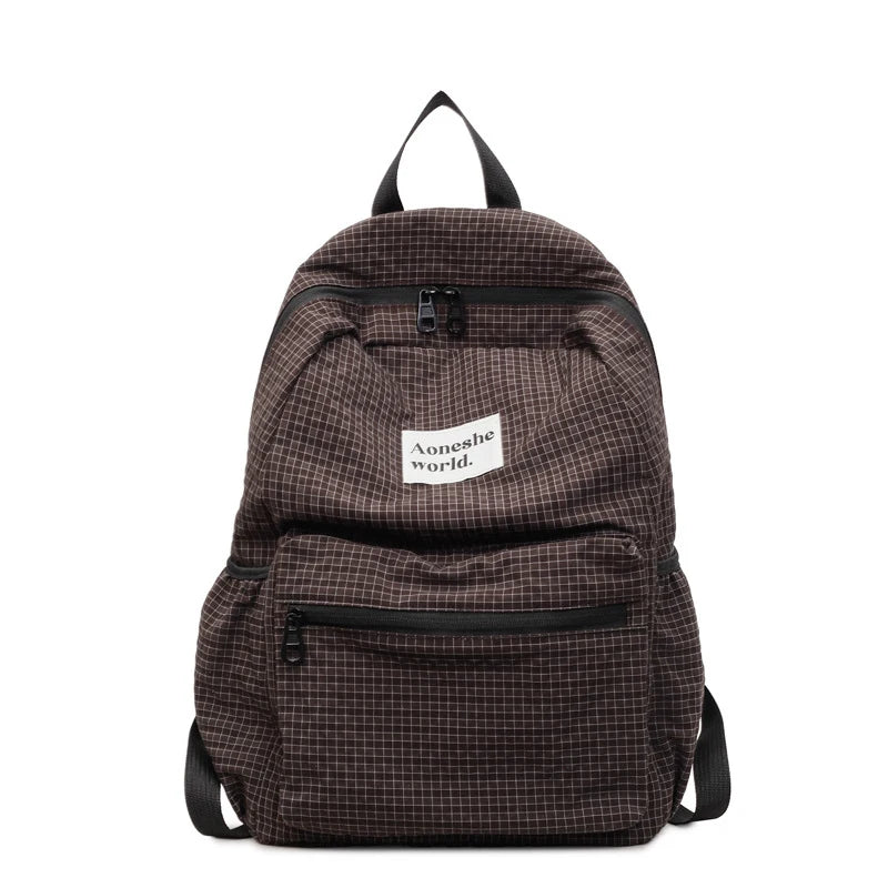 Nixie Large-Capacity Nylon Backpack – Commuter & Travel Nylon Backpack Nixie