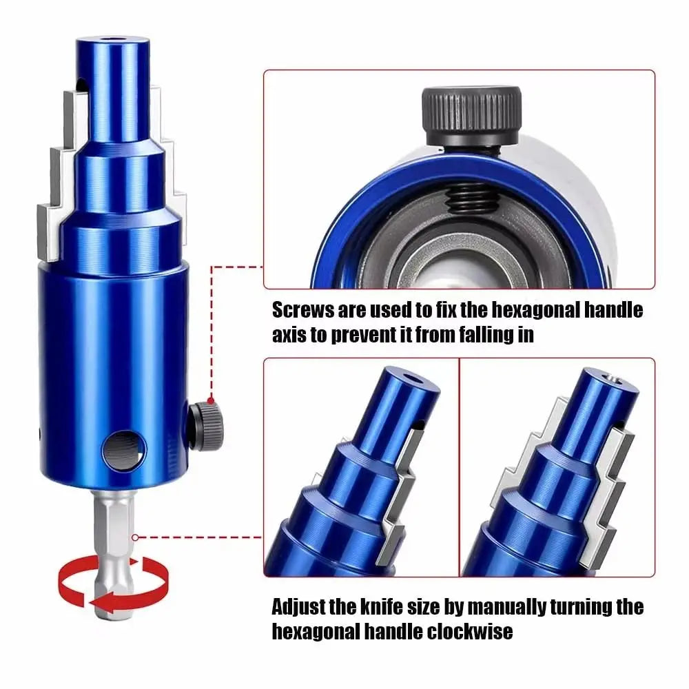 3-in-1 Broken Pipe Valve Extractor | Chrome Vanadium Steel Pipe Valve Extractor Nixie